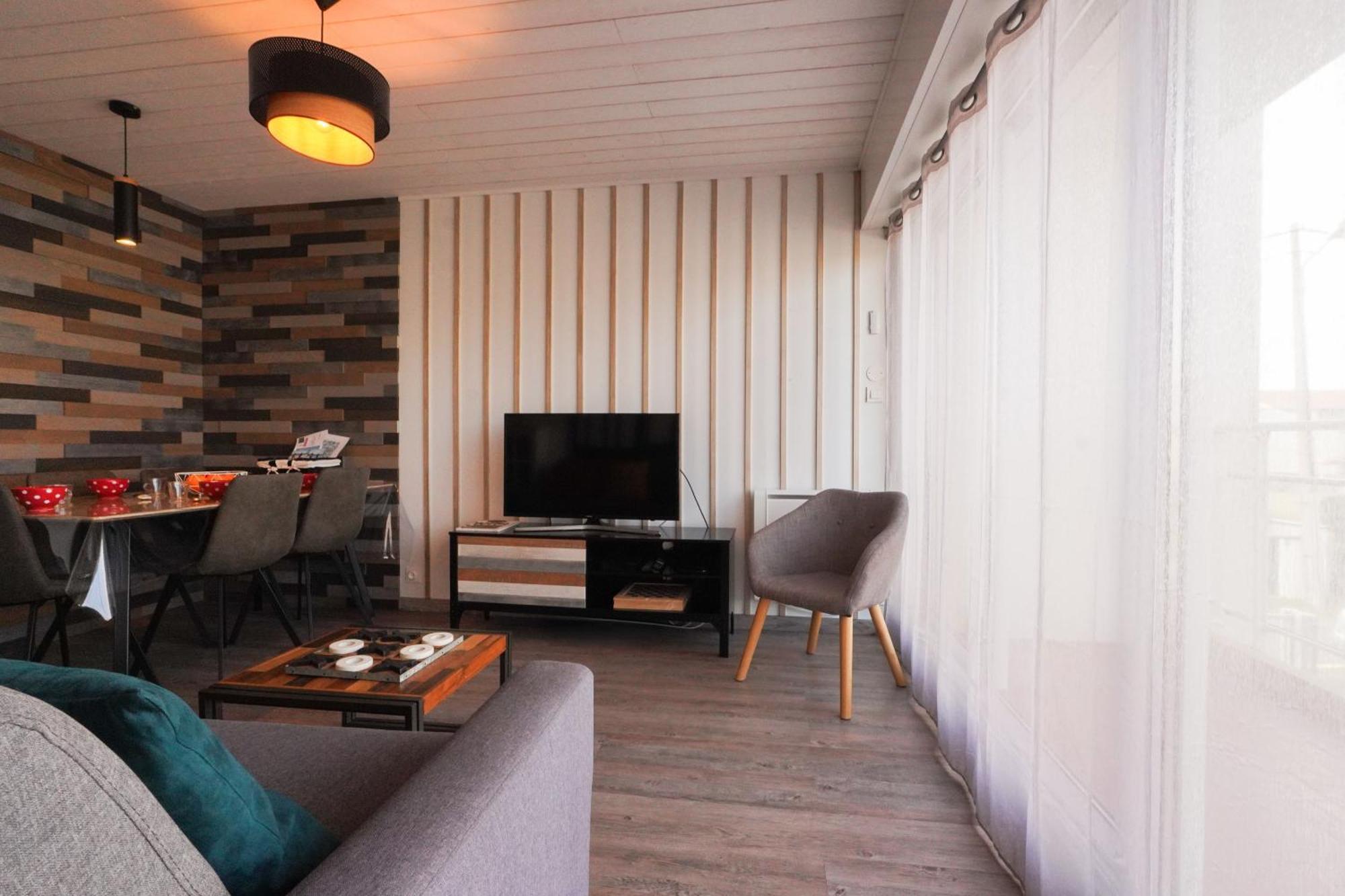 Superbe Appart.55M2 - 200M Ocean Et Parking Biscarrosse Luaran gambar